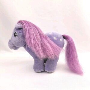 Vintage Hasbro My Little Pony Purple Softies 9 Inch Plush